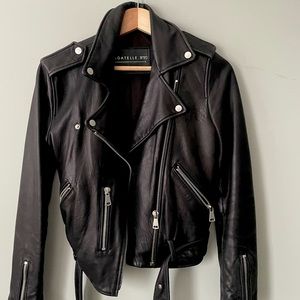 Vintage genuine leather jacket